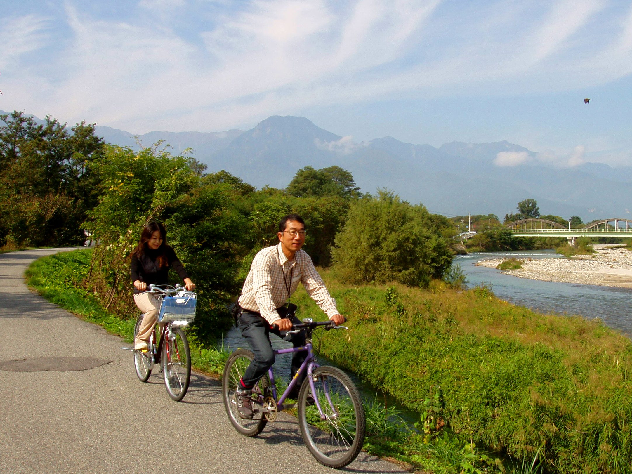Biking